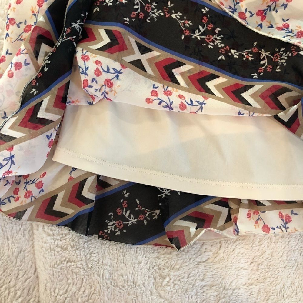 Express Floral Tank Top Boho Large - Picture 3 of 4